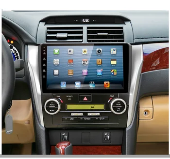 10.1 Tolline Auto Sidekirmega Toyota Camry 2012 Fascias Audio Paigaldamise Adapter Paneeli Raami Komplektid Auto DVD Raami Armatuurlaud