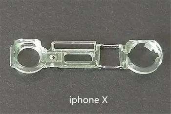 100set LCD Ees Plastikust Kaamera Objektiiv iPhone 8 7 6 6s pluss 5 5s Lähedus Light Sensor esikaamera Objektiiv Bracket Hoidiku Klamber