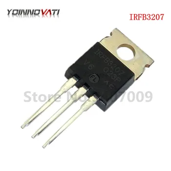 10TK IRFB3207PBF IRFB3207 3207 TO-220 MOSFET MOSFT 75V 180A 4.5 mOhm 180nC Uus originaal