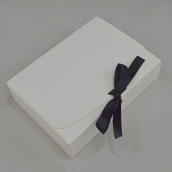 10tk jõupaber karp koos lindi käsitöö paberist karbid pakendite jaoks kohandatud raamatut kinkekarbis kingitused, suur suurus pruun trükitud kastid
