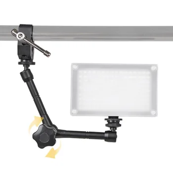 11 tolline DSLR Rig Movie Kit Selgeks Magic Arm + Super Clamp Krabi Plier Klamber Videokaamera LCD Monitor Led-Välklamp Valgust