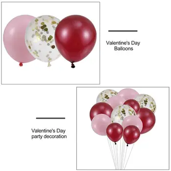 124pcs/Set DIY Sünnipäeva, Pulma Latex Balloon Arch Isiku Tausta Dekoratsioon Kit