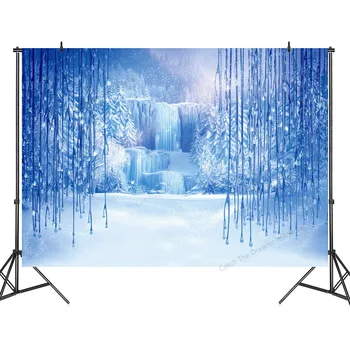 125x80cm Külmutatud Isiku Tausta Kardin Photobooth Taustaks Laste Sünnipäeva Seina Kaunistused Taustaks Seista