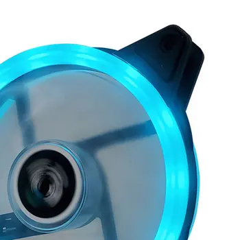 12cm Dual Aurora Dual Ava Fänn RGB Puhul Fänn Pc Case Fan Glare Coolercase Verstelbare Arvuti Koelventilator