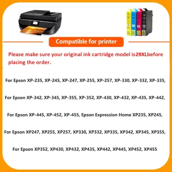 12TK Epson 29XL tindikassetid T29XL Tint Epson XP 432 Printeri Tint XP 432 Tint XP-432 Printeri Tint XP 245,XP 433,XP 355