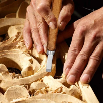 12tk Puidu Nikerdamiseks Peitel, Nuga Tööriistade Komplekt DIY Woodcut Nuga Skulptuur Komplekti Kasutatud Keraamika-Keraamika-Savi Käsi Tööriist