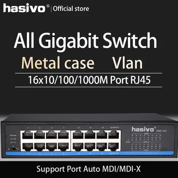 16-Port RJ45 Kõik Gigabit Ethernet switch lan switch ethernet switch