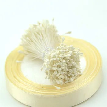 1700pcs 5mm Kunstlik Mini Stamen Matt Käsitsi valmistatud Lilled Pulmapidu Kodu Kaunistamiseks DIY kinkekarbis Pärg Käsitöö