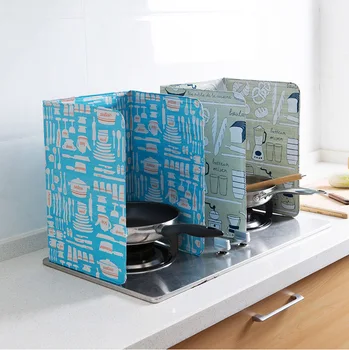 1TK Köök Vidinaid Õli Plartsutama Ekraanid Alumiiniumfoolium Plaat gaasipliit Splash Proof Plaat Kodus Köögis Söögitegemise Vahendid