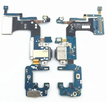 1tk Micro-USB-PCB Aku Laadija Dock Port mini Pesa Flex Kaabel Samsung Galaxy S8 SM-G950U G950U trükkplaadi