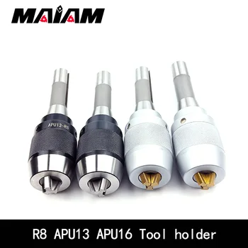 1tk uus R8 APU13 APU16 tööriista omanik R8 seeria apu M12 7/16 0.05 täpsusega CNC integreeritud ise karmistamist lathe tools omanik
