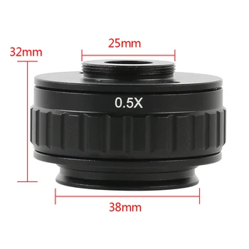 1X 0,35 X 0,5 X C mount Objektiivi Adapter Focus Reguleeritav Kaamera Paigaldamine C mount Adapteriga, et Uut Tüüpi Trinocular Stereo mikroskoop