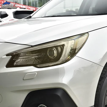 2 Tk Auto Esitulede Tint Must kaitsekile Kaitse Läbipaistev TPU Kleebise Jaoks Subaru Outback 2018 2019 2020 Tarvikud