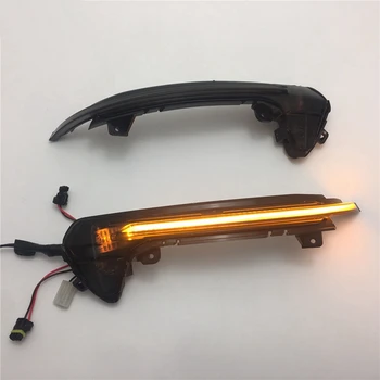 2 Tükki Dünaamiline LED suunatule Jaoks - A6 C7 C7.5 RS6 S6 4G 2012-2018 Auto Külje Tiib Tahavaatepeegli Blinker Indikaator