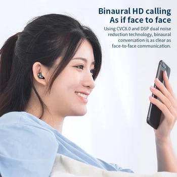 2000MAH Bluetooth-Kõrvaklapid koos Mikrofoniga Sport Veekindel TWS Bluetooth Kõrvaklapid Touch Control Kõrvaklapid Earbuds Telefon