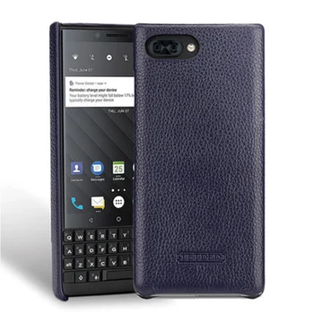 2018 Brand New Tagasi Juhul Blackberry KLAHVI 2 KEYTwo Luksus Ehtne Nahk Telefoni Kate Blackberry KEY2 Juhul Õhuke Nahk, Koorega