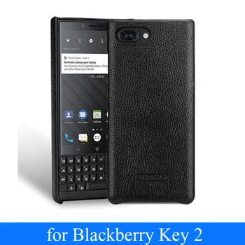 2018 Brand New Tagasi Juhul Blackberry KLAHVI 2 KEYTwo Luksus Ehtne Nahk Telefoni Kate Blackberry KEY2 Juhul Õhuke Nahk, Koorega