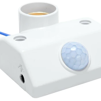 2019 Uus LED Pirn E27 Valguse Liikumise Detektor Automaatne Infrapuna PIR Sensor Motion Seina Lamp Omanik Pesa Lülitage Tööriist