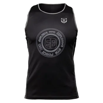 2020. aasta suvel GYMJAM brändi meeste trükitud puuvillane vabaaja vest jogger lihaste meeste fitness spordi-tops