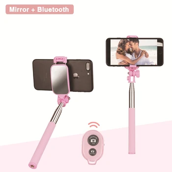 2020 Kokkupandav Statiivi Selfie Kinni Bluetooth Handsfree Tabel Omanik Redmi/Samsung Selfie Kinni Tagumine Peegel Telefoni Omanikud