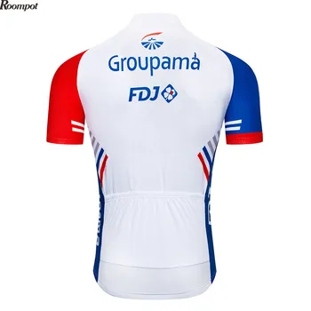 2020 Meeskond Groupama FDJ Jalgrattasõit Riided Bike jersey Kiire Kuiv Meeste Jalgratta-särgid, lühikesed varrukad pro Cycling Kampsunid bike Maillot