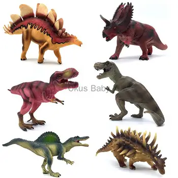 2020 Suur Suurus Wild Life Dinosaurus Mänguasja Komplekt Plastikust Esita Mänguasjad Dinosaurus Mudeli Rakendamine Arvandmed Lapsed Poiss Kingitus Kodu Kaunistamiseks