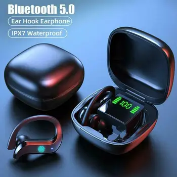 2020 TWS 5.0 Bluetooth Kõrvaklapid Traadita Earbuds Sõrmejälje Touch Kõrvaklapid Koos Aku Kast-Vabad Spordi Mängu