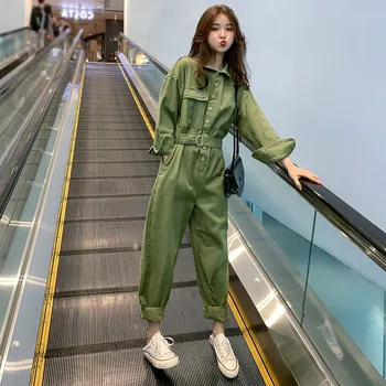 2020 Uue Armee Roheline Vaba aja veetmise Oli Õhuke korea Versiooni Kombekas Naine Sobivad Pikkade varrukatega Mood Kombekas Ülikond Naiste Suve