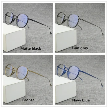 2021 uus Retro Ring titanium klaasid raami mehed brändi vintage prillid lühinägevus arvuti prillid raamid naiste prillid