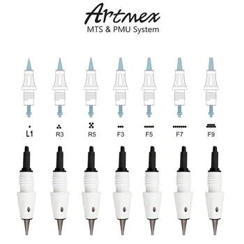 20pieces L1/R3/R5/F3/F5/F7/F9 asendada padrunid Dr. pen A3 & Artmex v3, v6-v8 V9 v1 anti aging mikro-nõelad derma pliiats