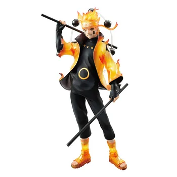 21cm Anime Tegevus Joonis Naruto Shippuden Uzumaki Naruto Kuus Teed Salvei Ver Mudel PVC Joonis G. E. M. Kuju Uus Naruto Uus Nukk