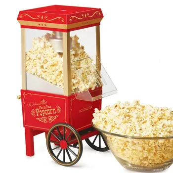 220V 110V Elektrilised Mais Popcorn Maker Leibkonna Automaatne Mini Kuuma Õhu Popcorni Tegemise Masin DIY Mais Popper