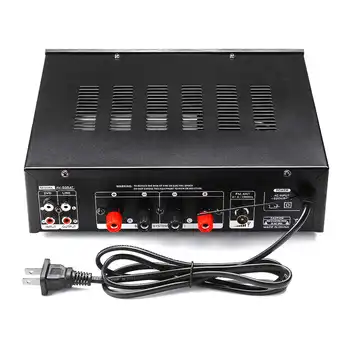 2500W kodukino Võimendi 110-220V bluetooth Kodu Võimendi Audio Stereo AMP Mikser USB FM-2 Mic
