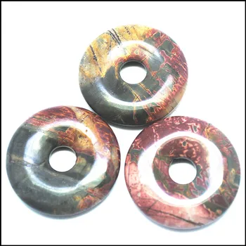 2tk Laadi Picaso Gem kivi Donuts kuju Füüsiline pool vääris-kivi ehted kivi tarvikud hot müüa 30 mm 35 mm 40 mm