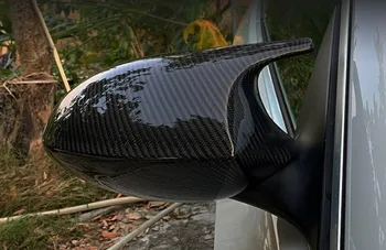 2TK Päris Carbon Fiber/ABS Peegli Kate E90 Auto Rearview Mirror ühise Põllumajanduspoliitika Hõlmama Otsene Asendada BMW E90 E91 08-11 E92 E93 10-13 LCI