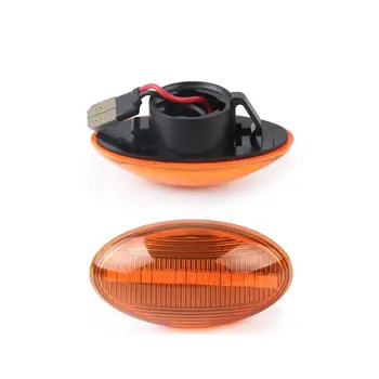 2x Voolab Pool Repeater Lamp Dünaamilise LED-pidurituled Kerge vigu, Paneel Lamp BMW MINI Cooper R50, R52, R53 2002-2008