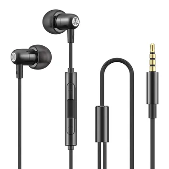 3.5 mm Juhtmega Kõrvaklapid HIFI Stereo-Kõrvaklapid koos Mikrofoni Müra Tühistamine Earbuds Sport Bass Peakomplekti, Xiaomi Sony Huawei