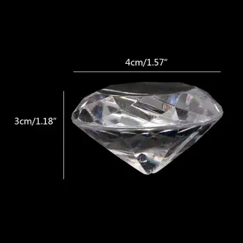 30Pcs Diamond Tabeli Number Omanik Koht Kaardi Omanikele Kristallselge Akrüül-Kaardi laual Seisab Pool Pulmad Tabel Decor