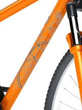 3D-Mountain Bike Raami Kaitse Kleebised kulumiskindel Anti-Slip Veekindel Kaitse Jalgratta Paster