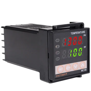 4-20mA analoogväljundi Universaalne Termopaar PT 100 Sisend Digitaalne PID temperatuuriregulaator termostaat Soojuse Lahe koos Häire,
