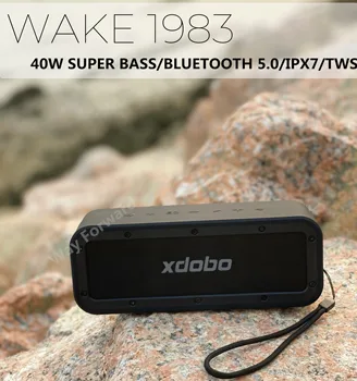 40W Suure Võimsusega Traadita Bluetooth-Kõlar, Subwoofer Soundbar IPX7Waterproof Tüüp-C Kaasaskantav Kõlar TWS bass Veerus caixa de som