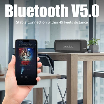40W Suure Võimsusega Traadita Bluetooth-Kõlar, Subwoofer Soundbar IPX7Waterproof Tüüp-C Kaasaskantav Kõlar TWS bass Veerus caixa de som