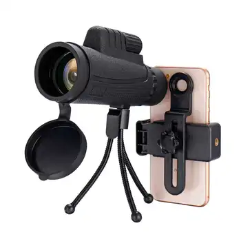40x60 Zoom FMC Monocular Teleskoobi Ultra HD Veekindel Väike, Kerge Öise Nägemise Telefon Teleskoobi Telefon Clip Statiivi Väljas Hunt