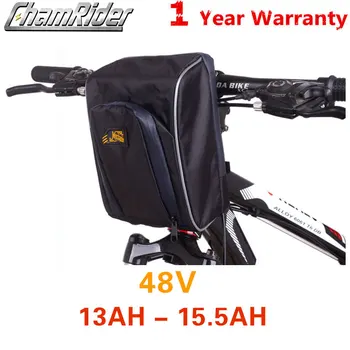 48V E-bike Aku Handelbar Kott 18650 Liitiumioon-PVC Pack Electric Bike Conversion Kit 250W 350W 500W 750W 1000W 1500W