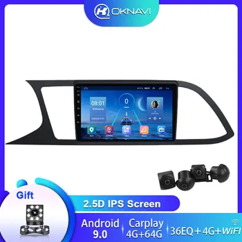 4G 64G Android 9.0 Auto Multimeedia Mängija, Auto Raadio Seat Leon 2013-2018 Navigatsiooni Carplay DSP GPS WIFI 4G 9