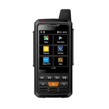 4G F50 Võrgustik, Raadio Zello Walkie Talkie Android 6.0 RS Moblie Telefon millel on Puutetundlik