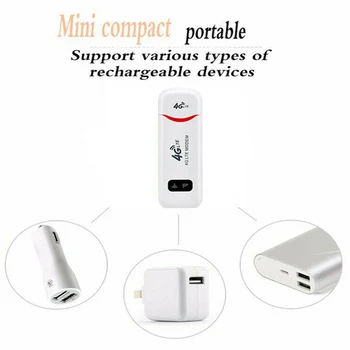 4G WiFi Ruuteri USB 100Mbps LTE Modem Wireless Hotspot koos SIM-Kaardiga, Nutitelefoni, iPad PC Sülearvuti