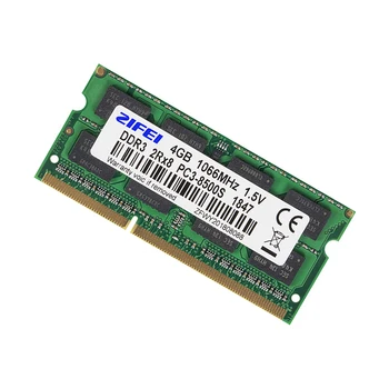 4GB RAM DDR3 1066 MHZ 204PIN 1,5 V 2R*8 kahe mudeli SODIMM mälu sülearvuti Macbook 2009-mid,2010