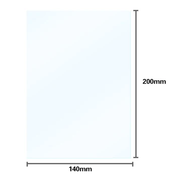 5 Tk / palju FEP Film, Kõrge Kvaliteediga Plastikust Sileda Pinna 0.15-0.2 mm Vastupidav LCD 3D Printer 140x200mm