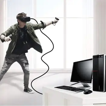 500cm USB-C-Laadimine Kaabel Oculus Quest / Quest 2 VR Suure-käigulise Andmeid Traat USB Type-C Kaabel Tarvikud